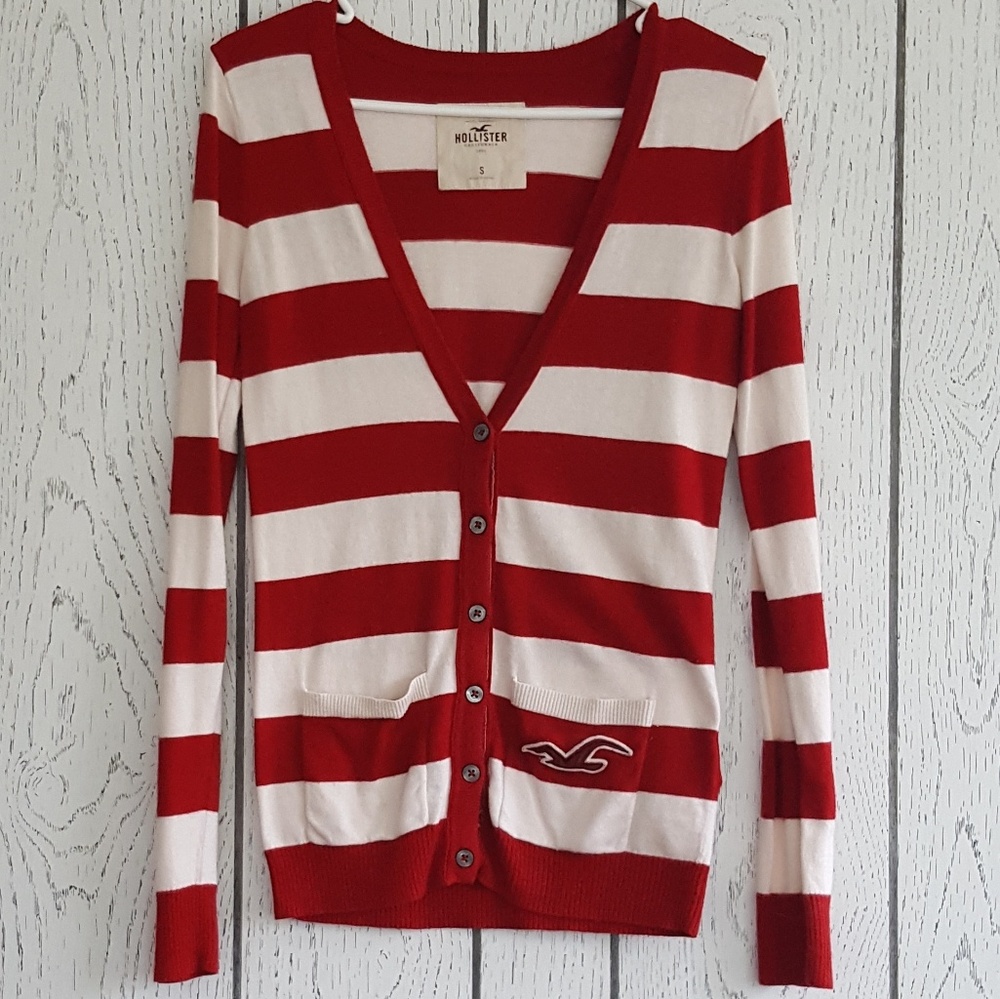 Hollister small, v-neck, cardigan